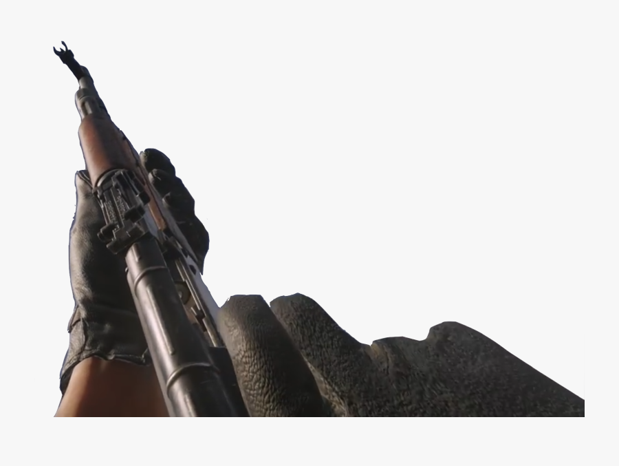 Ak-47 Cocking Mwr - Cocking Ak 47 Call Of Duty, Transparent Clipart