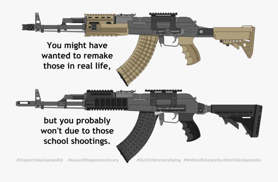 Ak47 Vector Animated - Modern Warfare 2 Ak 47, Transparent Clipart