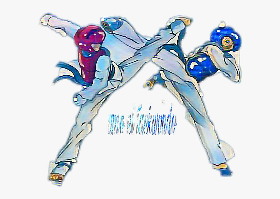 #taekwondo - Cartoon, Transparent Clipart