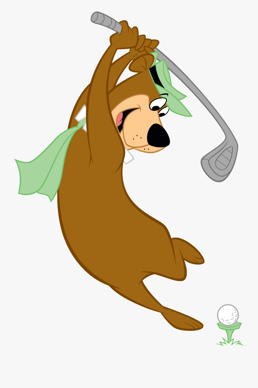028yogibu17083 Ca Yogi L At Rv Park Caledonia Wi - Yogi Bear Golf, Transparent Clipart