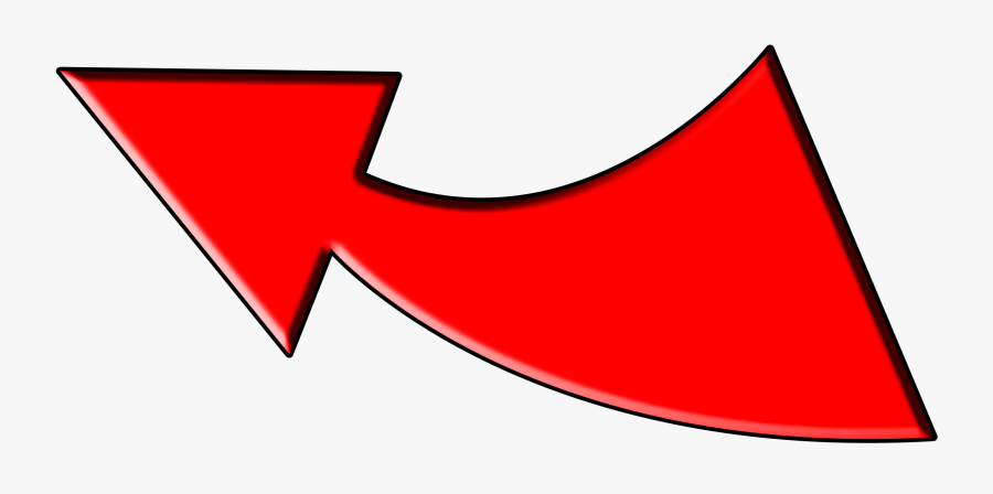 Arrow Clip Art - Red Arrow For Thumbnail, Transparent Clipart