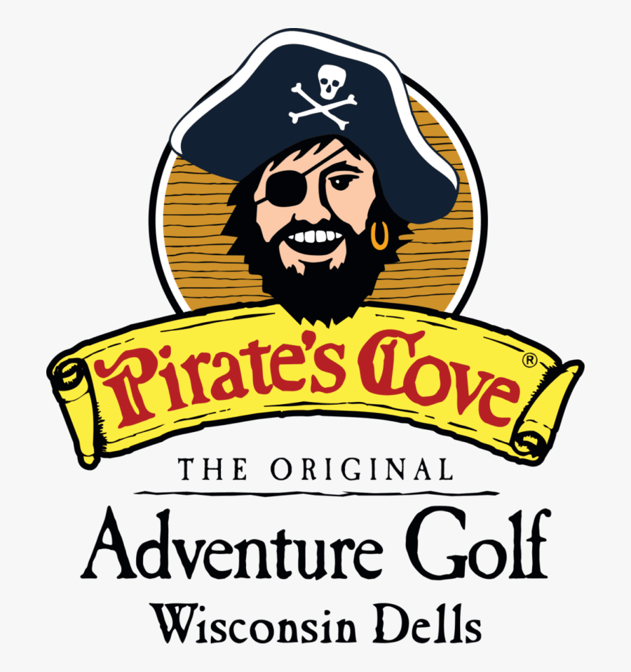 Pirates Cove Mini Golf Logo, Transparent Clipart