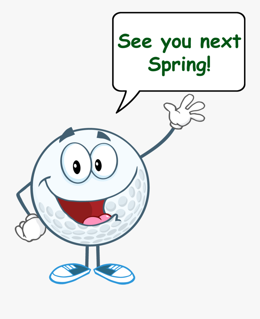 Sayville Falls Mini Golf Smiley Golf Waving - Cartoon, Transparent Clipart