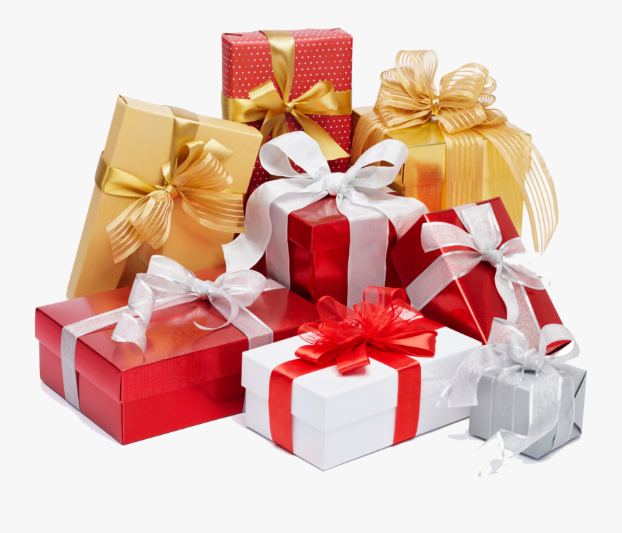 Download Christmas Gift Transparent Png - Transparent Background Gift Png, Transparent Clipart