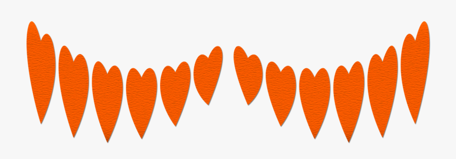 Border Hearts Scrapbooking Free Picture - Illustration, Transparent Clipart