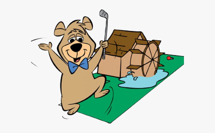 Mini Golf Clipart Transparent - Yogi Bear Boo Boo Gif, Transparent Clipart