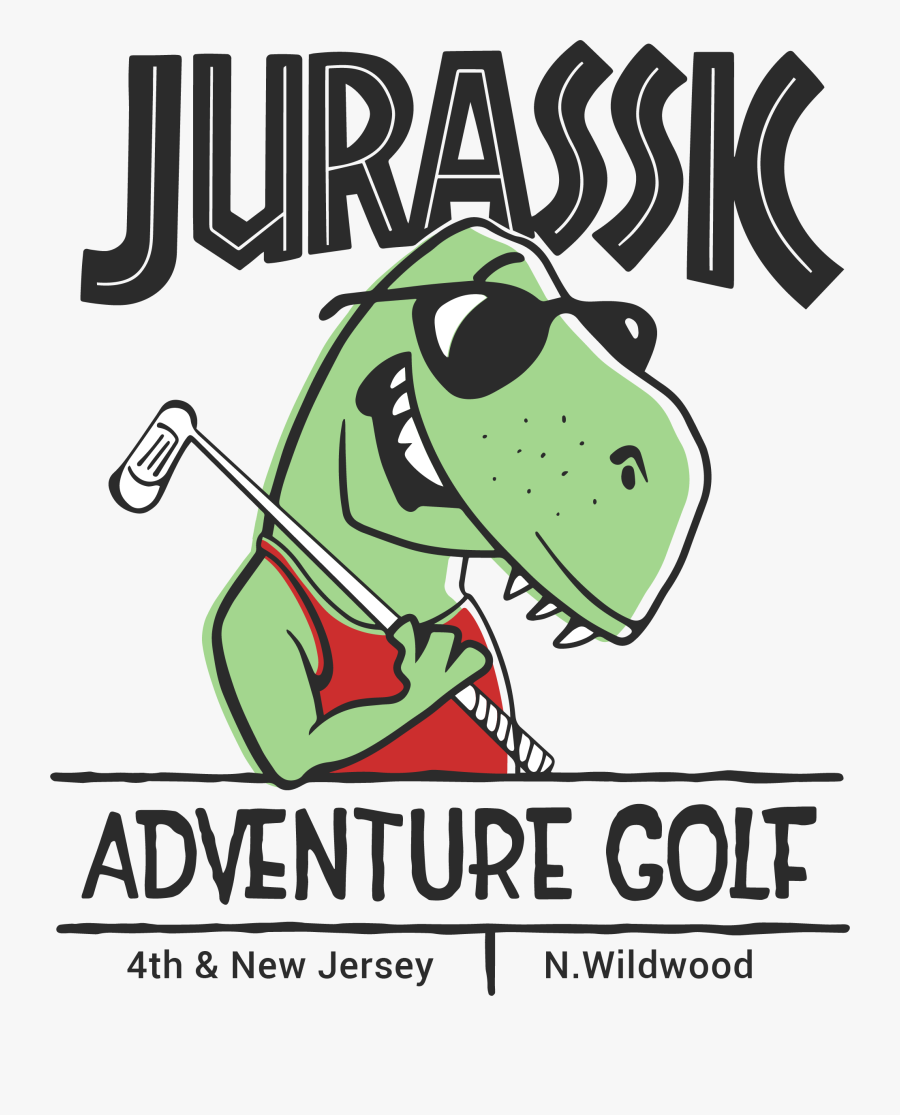 Jurassic Adventure Golf - Poster, Transparent Clipart