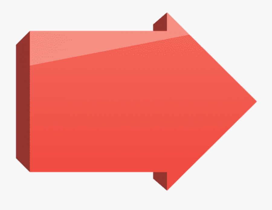 Transparent Png Red Arrow - Portable Network Graphics, Transparent Clipart