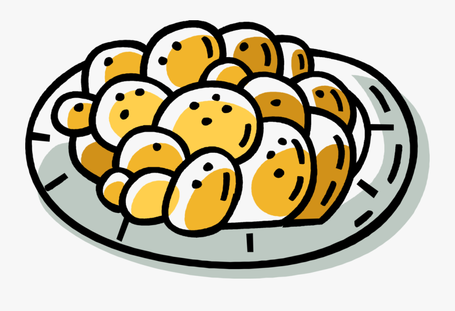 Vector Illustration Of Jewish Passover Plate Of Chocolate, Transparent Clipart