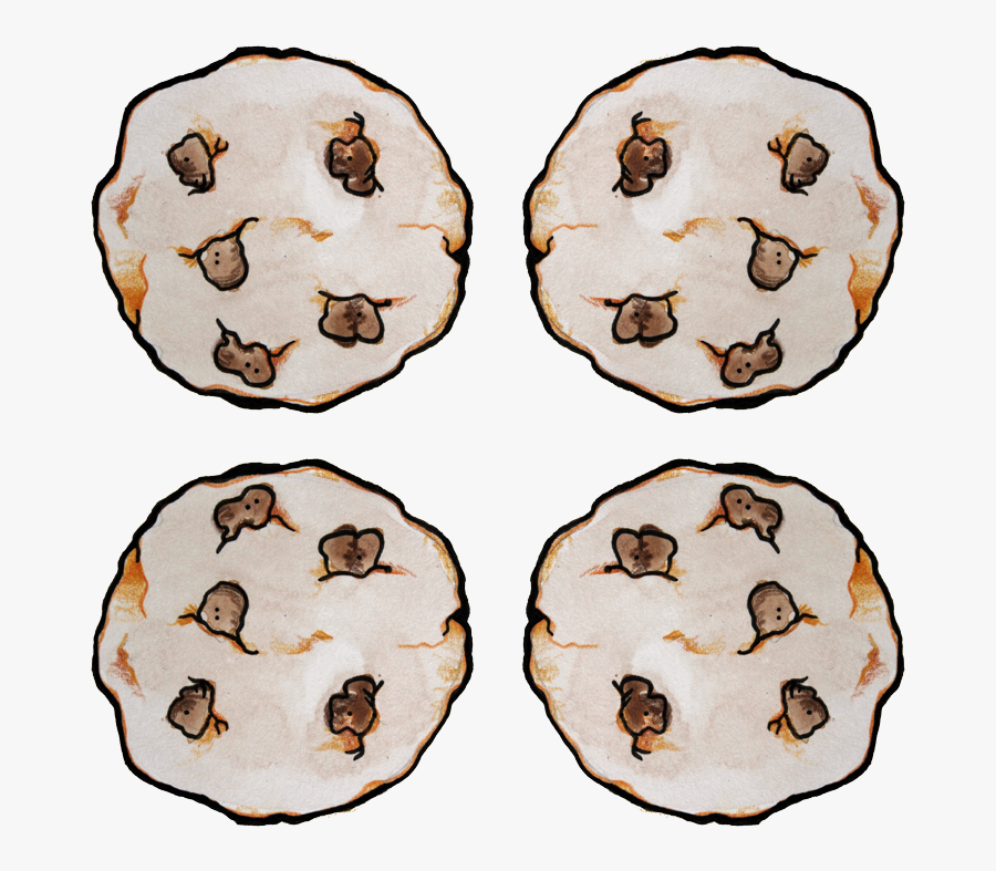 Chocolate Chip Cookie, Transparent Clipart