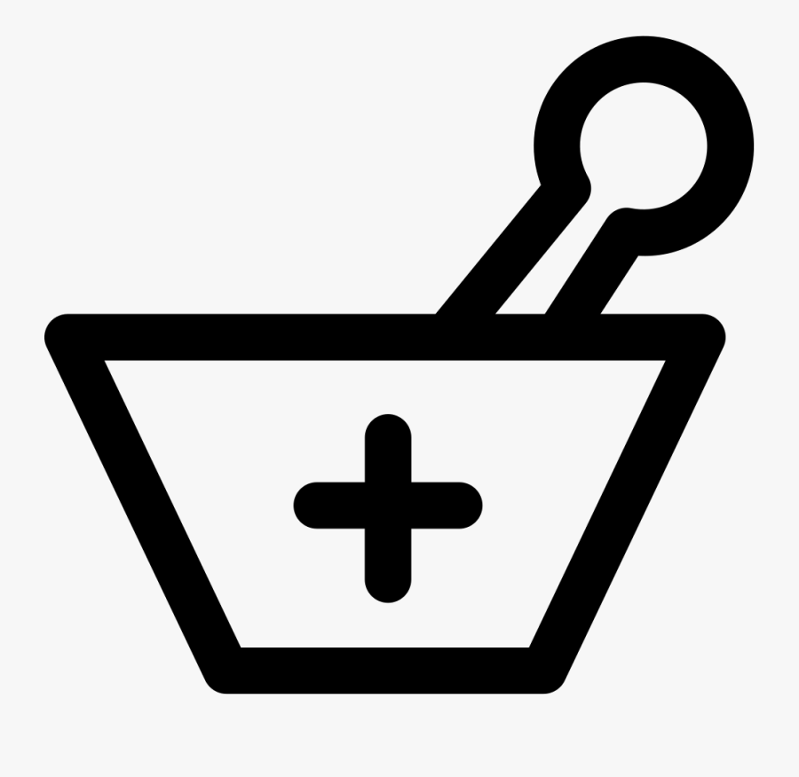 Mortar And Pestle - Icone Argamassa, Transparent Clipart