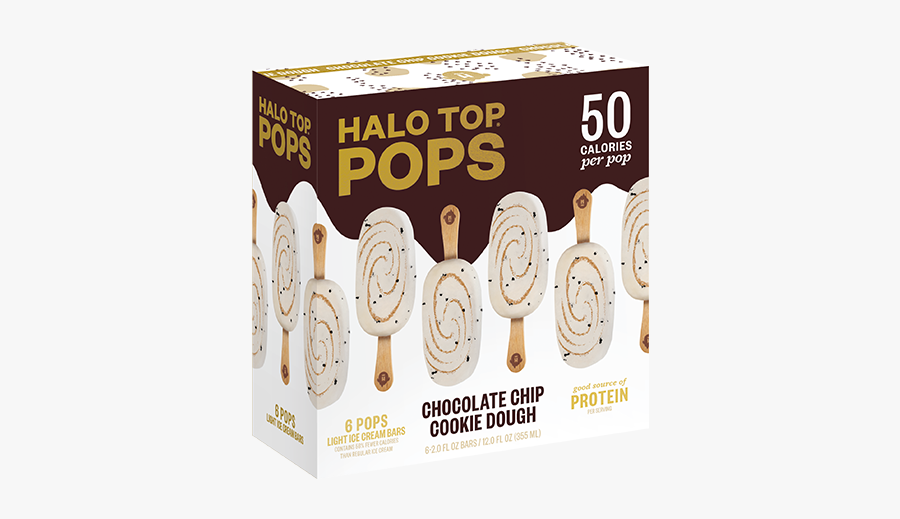 Chocolate Chip Cookie Dough - Halo Top Strawberry Cheesecake, Transparent Clipart