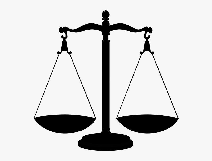 Measuring Scales Justice Clip Art - Scales Of Justice, Transparent Clipart