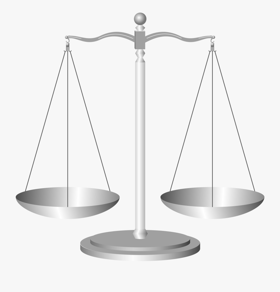 Scale Of Justice - Transparent Background Scale Png, Transparent Clipart