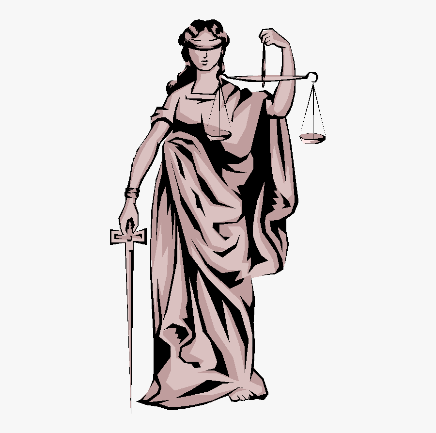 Scales Of Justice - Iconografia De La Justicia, Transparent Clipart