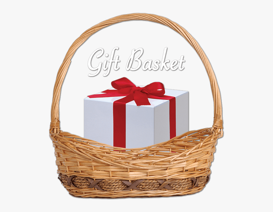 Gift Basket, Transparent Clipart