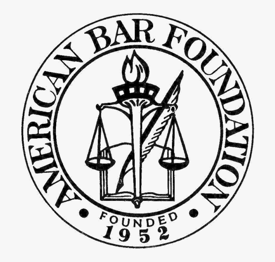 Proud To Continue Its Mission Of Advancing - American Bar Foundation Logo, Transparent Clipart