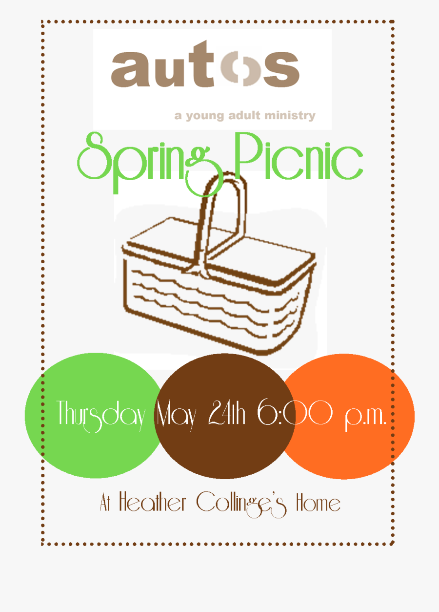 Picnickorg, Transparent Clipart