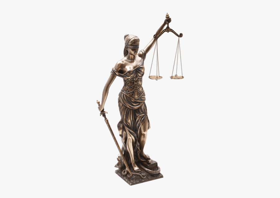 Clip Art Greek Goddess Of Justice - Lady Justice, Transparent Clipart
