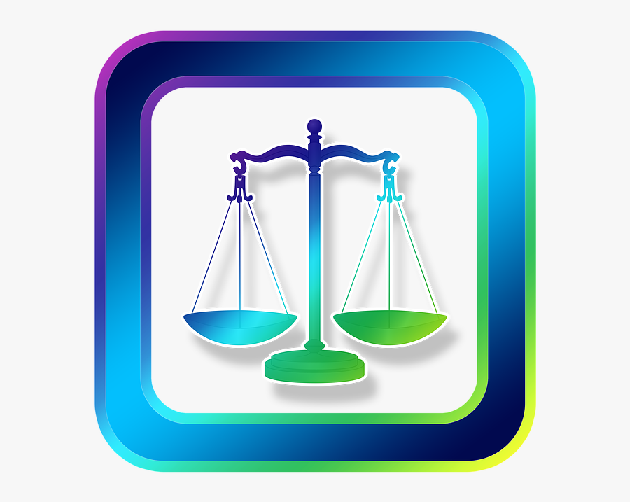 Icon, Horizontal, Justice, Judge, Right, Symbols - Old Weight Machine Png, Transparent Clipart