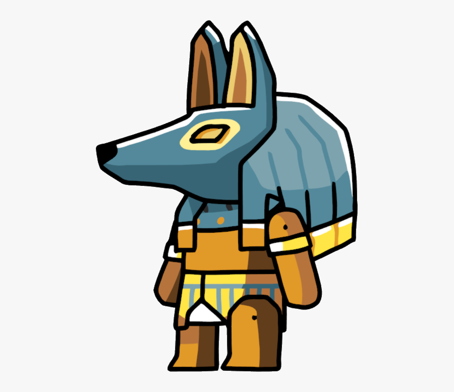Transparent Mummy Png - Scribblenauts Anubis, Transparent Clipart