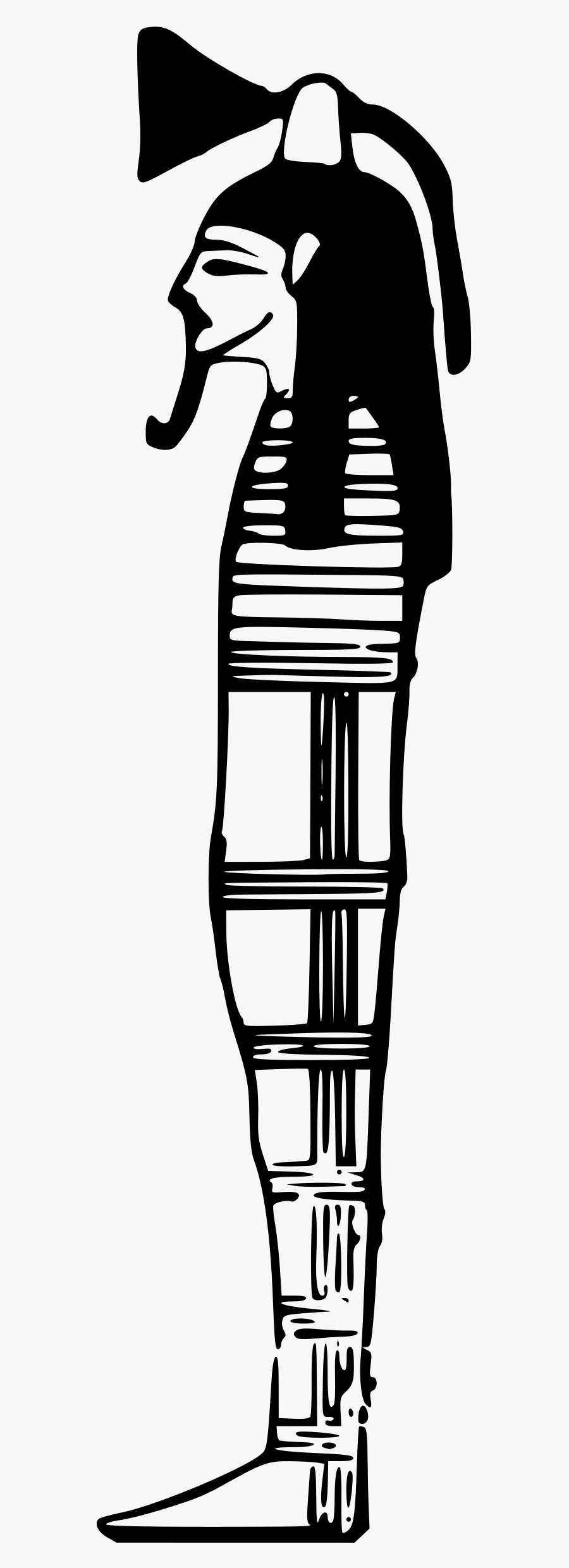 Egypt Clipart Mummy - Egyptian Clipart Black And White, Transparent Clipart