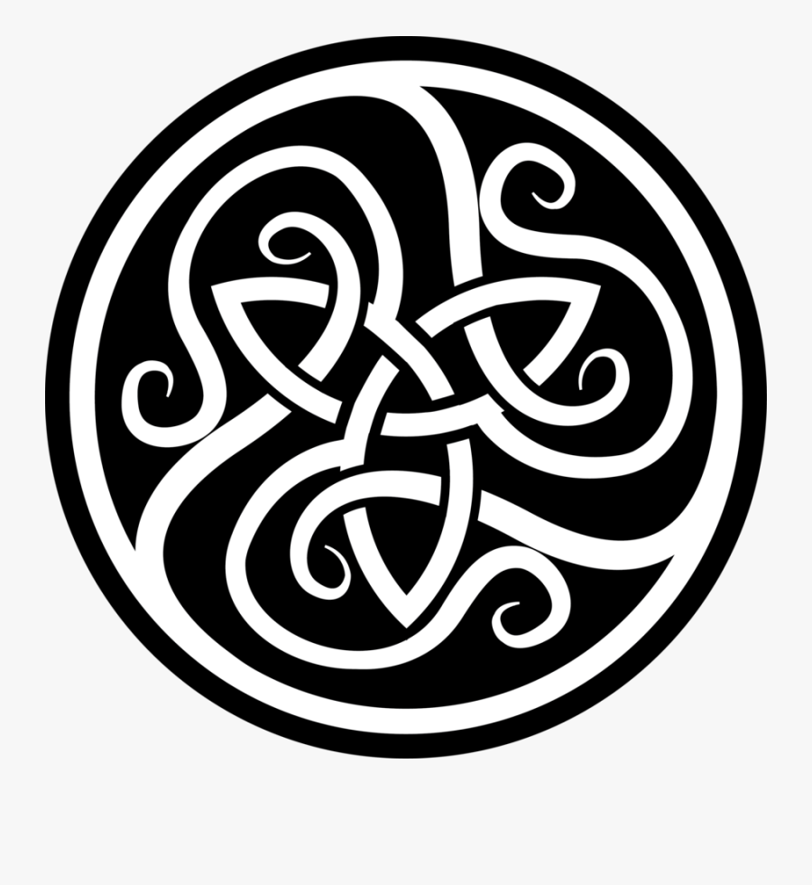 Cadwgan Celtic Circle Design Caer Cadwgan - Celtic Knot Transparent, Transparent Clipart