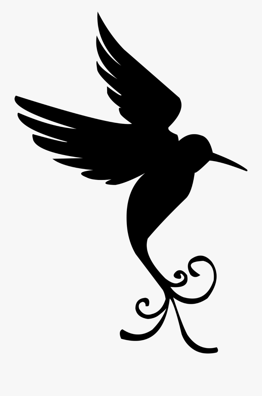 Bird Jem C Websites - Bird Silhouette Wing, Transparent Clipart