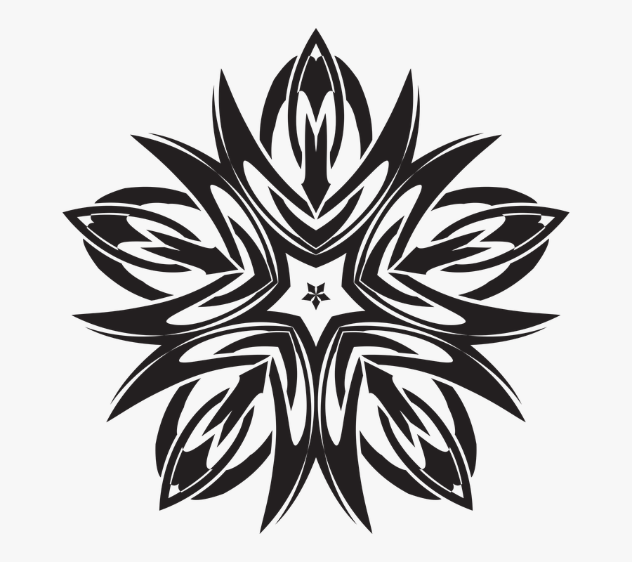 Celtic Pattern Black And White, Transparent Clipart