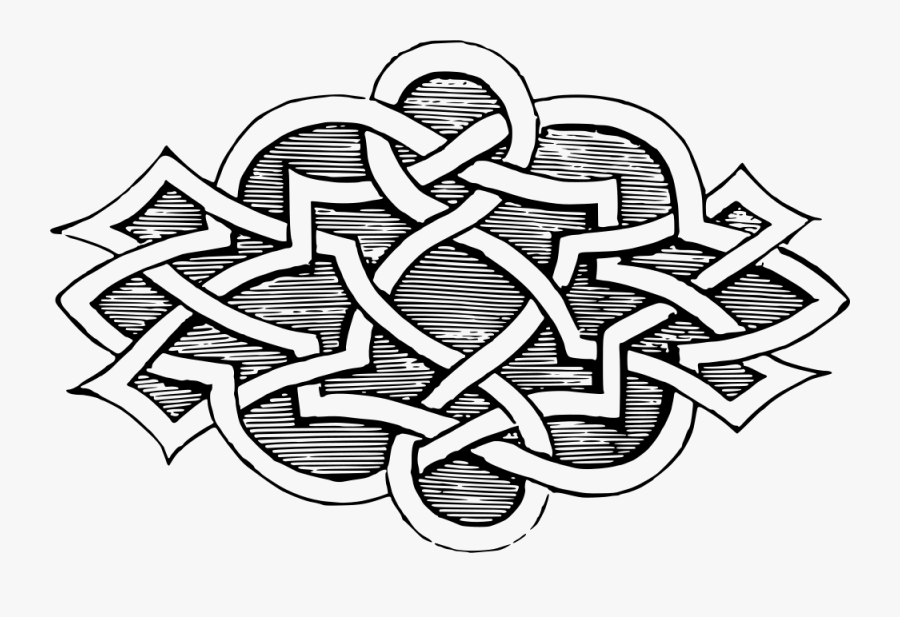 Celtic-inspired Knot - Visual Arts, Transparent Clipart