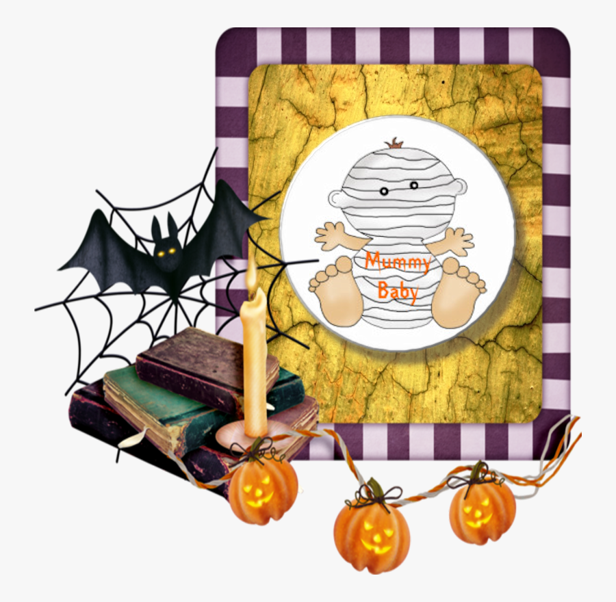 Mummy Baby - Granny Kate"s - Witchcraft, Transparent Clipart