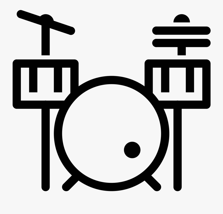 Concert Clipart Rock Drummer - Schlagzeug Icon, Transparent Clipart