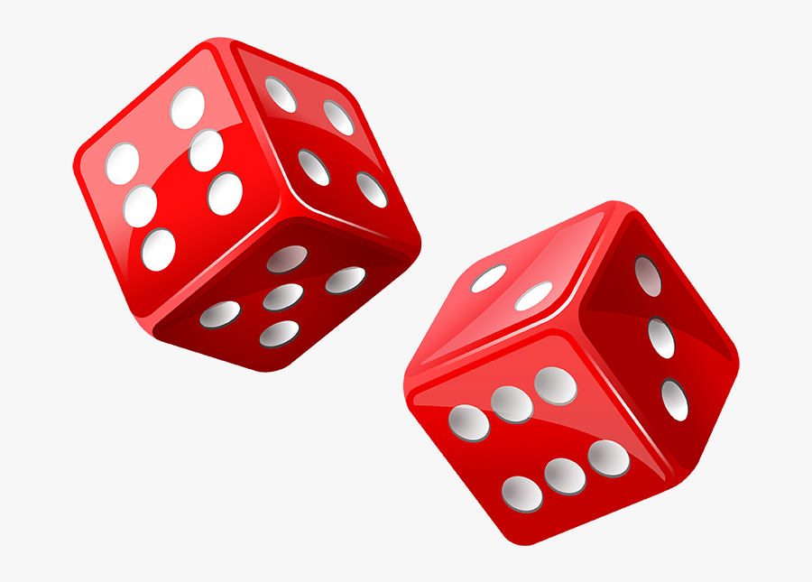 Rolling Dice, Transparent Clipart