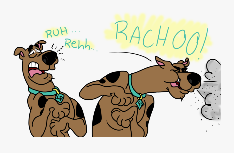 February - Cartoon Sneeze, Transparent Clipart