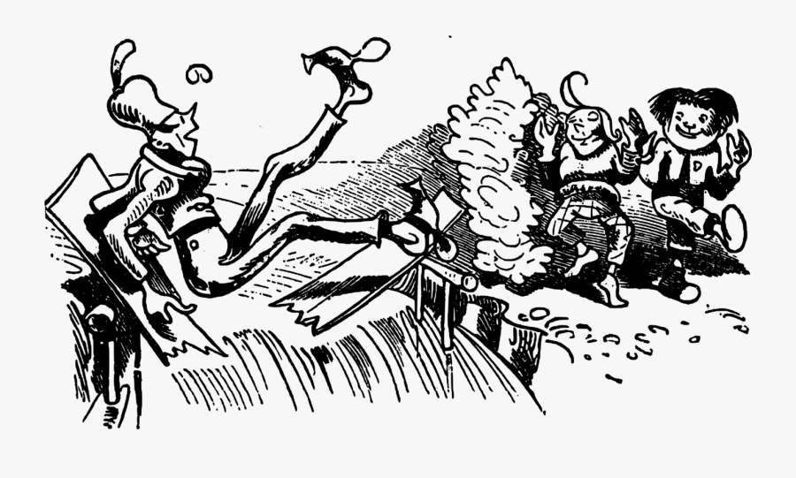 Art,monochrome Photography,graphic Design - Max And Moritz, Transparent Clipart