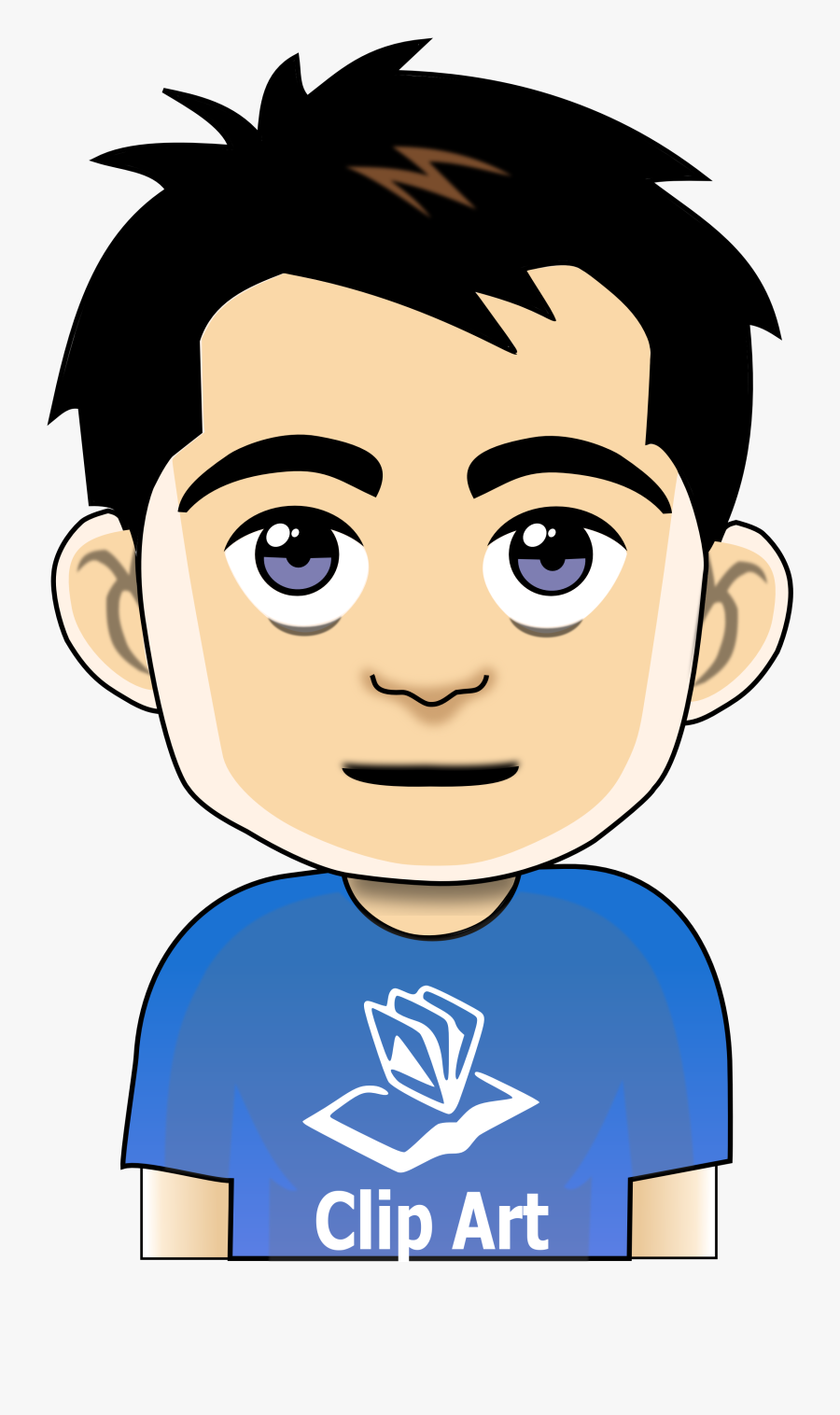 Clip Art Little Boy Crying - Boy Comic, Transparent Clipart