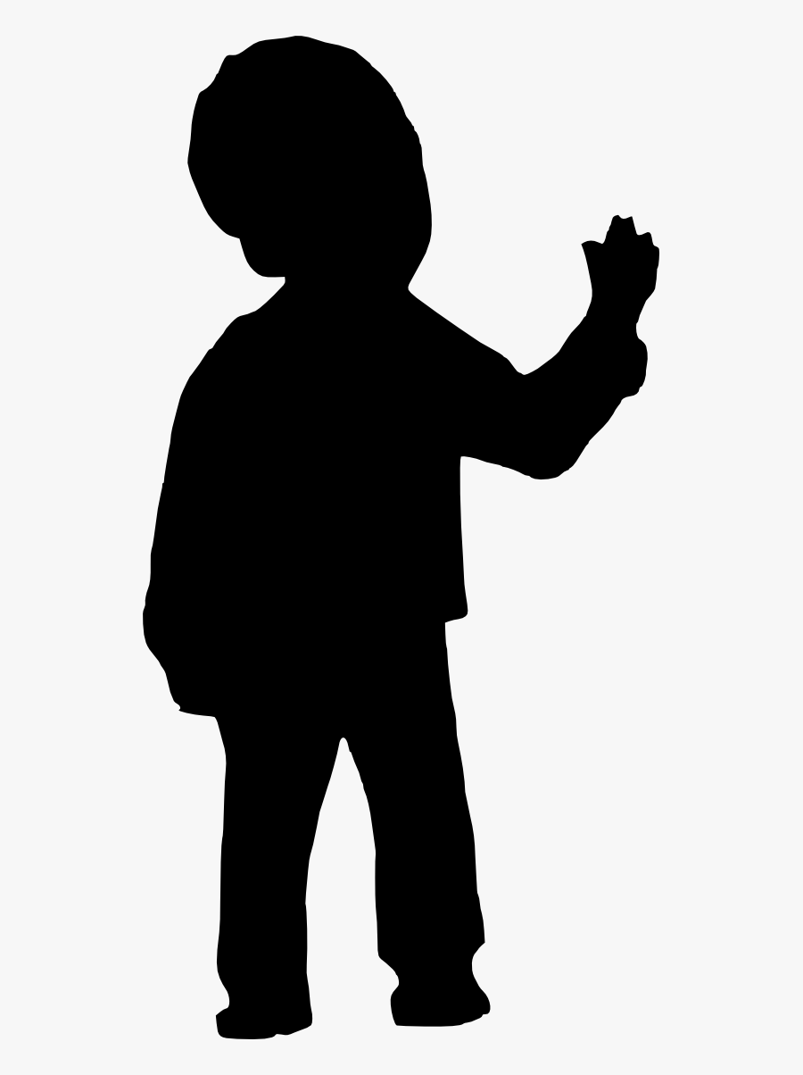 Clipart Boy Silhouette - Fat Woman Silhouette Png, Transparent Clipart