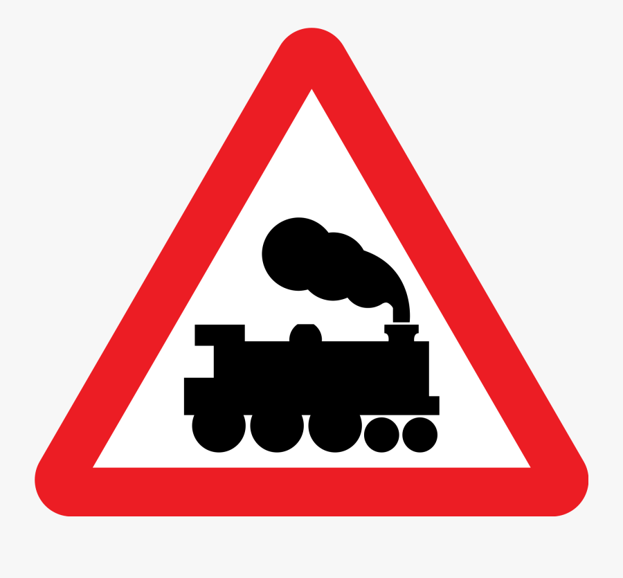 Dirt Road Png Download - Level Crossing Without Barrier Sign, Transparent Clipart