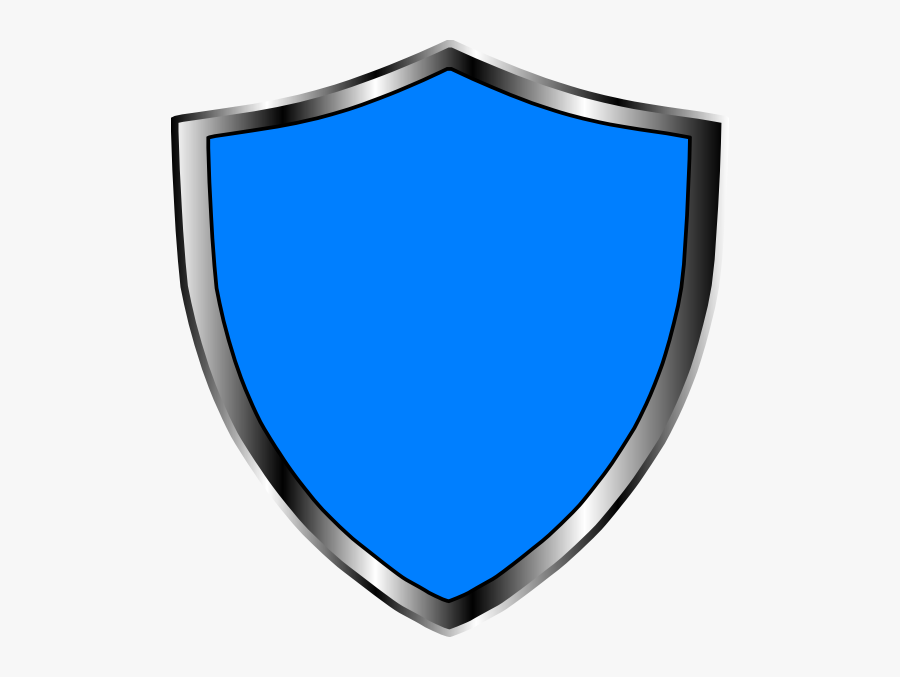 Escudo Vector Azul, Transparent Clipart