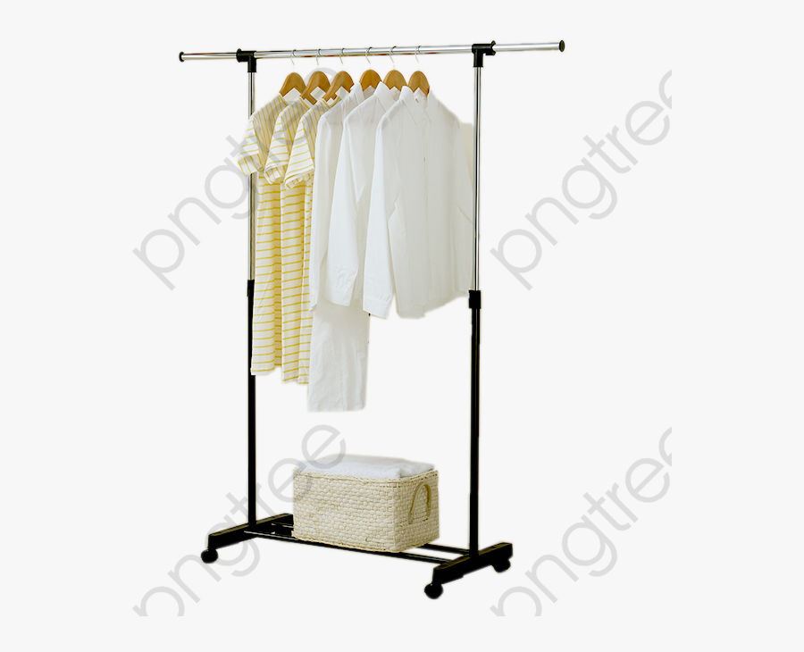 Clothing Rack Clip Art - Cabideiro Para Pendurar Roupa, Transparent Clipart