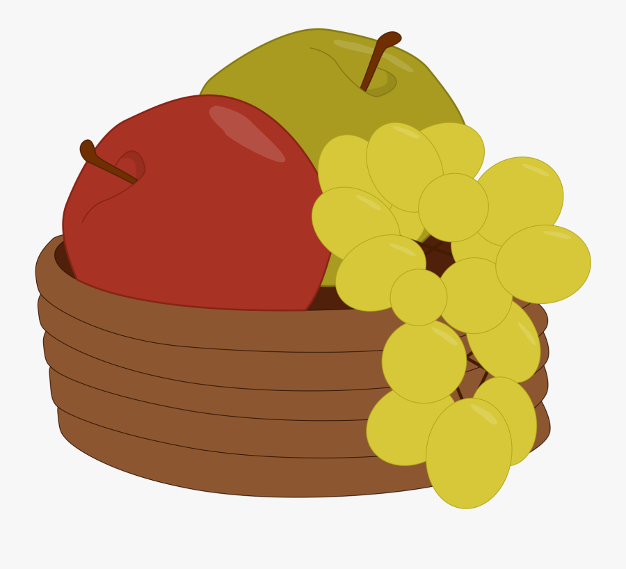Keeping Things Healthy, Send Them A Basket Of Fruit - Illustration, Transparent Clipart