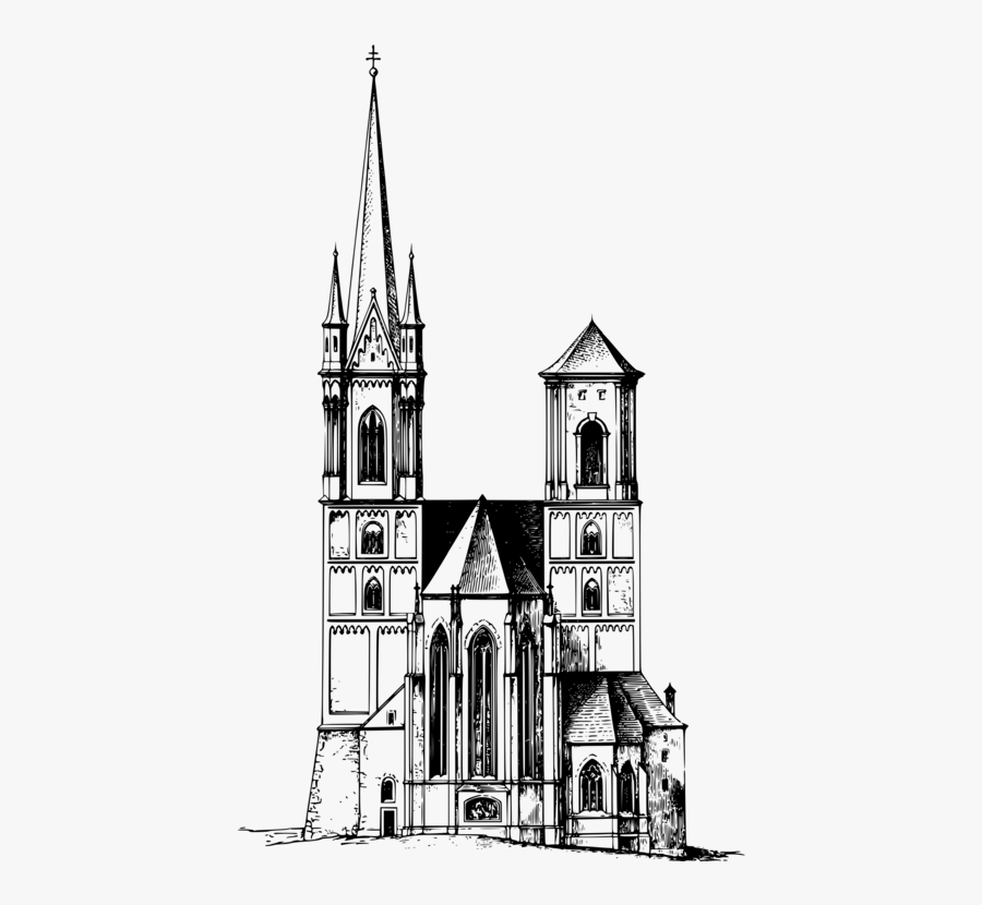Architecture - Middle Ages Churches Png, Transparent Clipart
