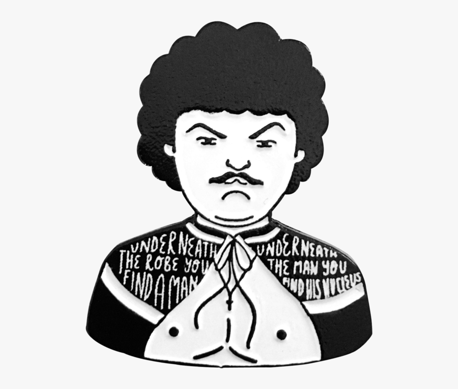 Nacho Libre Pin - Illustration, Transparent Clipart