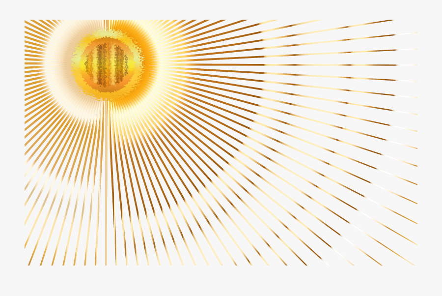Beams No Background Big - Circle, Transparent Clipart