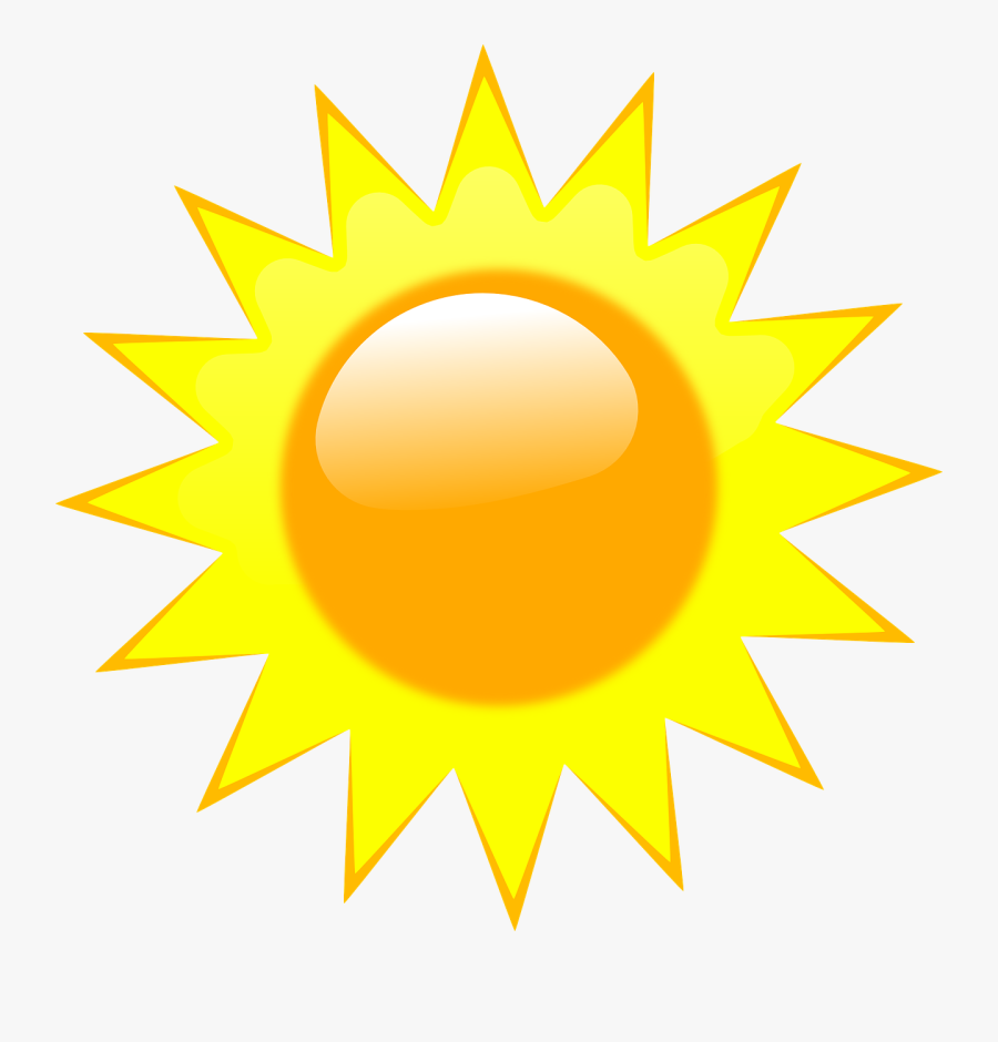 Sun, Rays, Light, Summer, Sunlight, Sunny, Ray, Bright - Desenho De Um Raio De Sol, Transparent Clipart