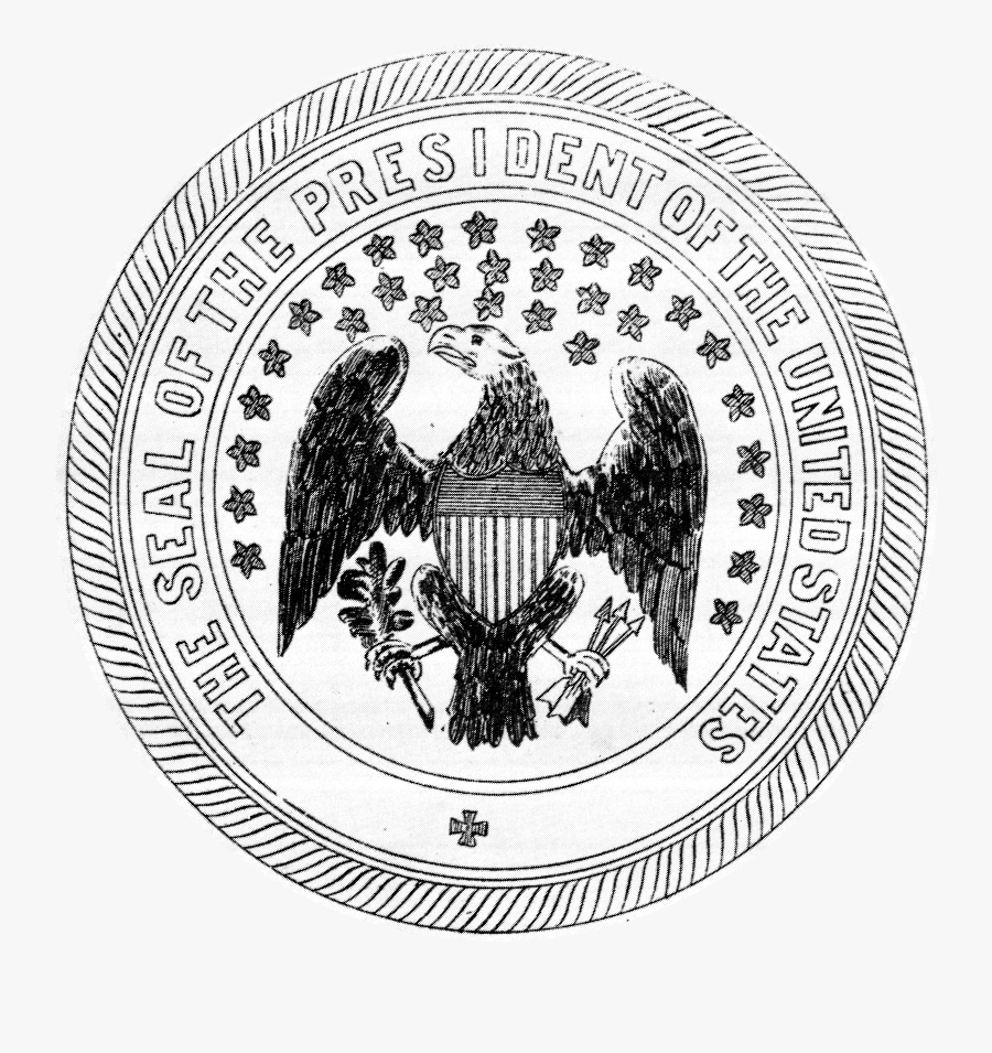Transparent Presidential Seal Clipart - Abraham Lincoln's Presidential Seal, Transparent Clipart