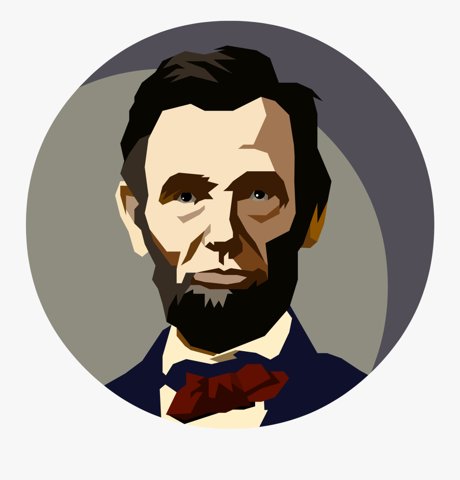 Mahmoud Zaini Avatars Abraham - Abraham Lincoln, Transparent Clipart