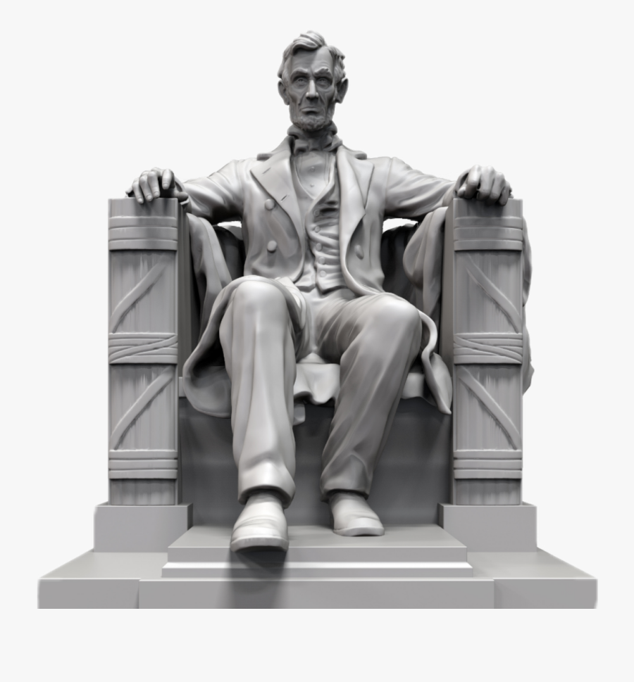 #statue #lincoln #abrahamlincoln #president #art #sticker - Rico Recklezz Blood, Transparent Clipart