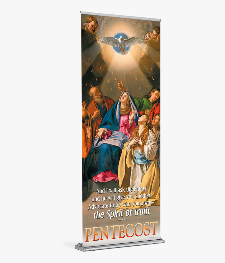 Catholic Pentecost Painting, Transparent Clipart