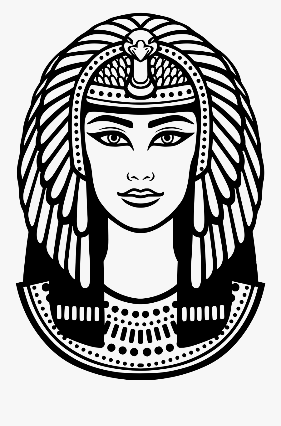 Cleopatra Easy To Draw, Transparent Clipart